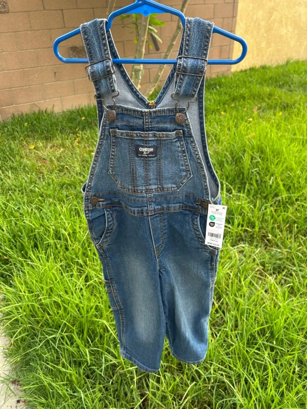 OshKosh B'gosh Denim Blue Toddler Overalls